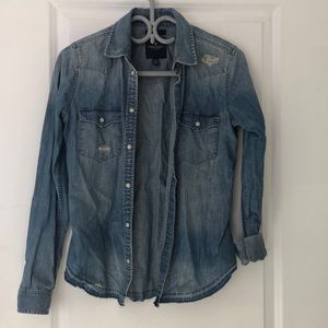 American Eagle Chambray Shirt